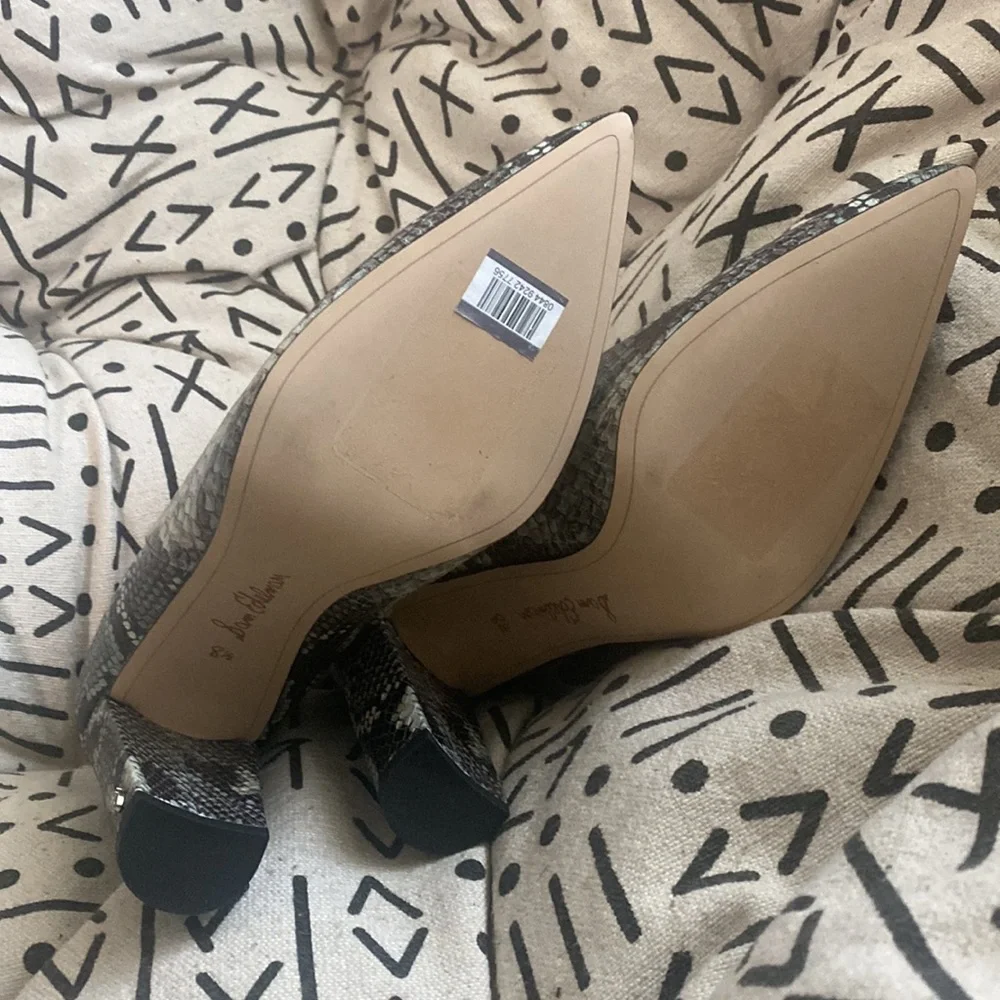 Sam Edelman Raelle Snakeskin Bootie - Picture 8 of 12